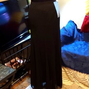 NWT- Blu Sage- Black Maxi Skirt- Small